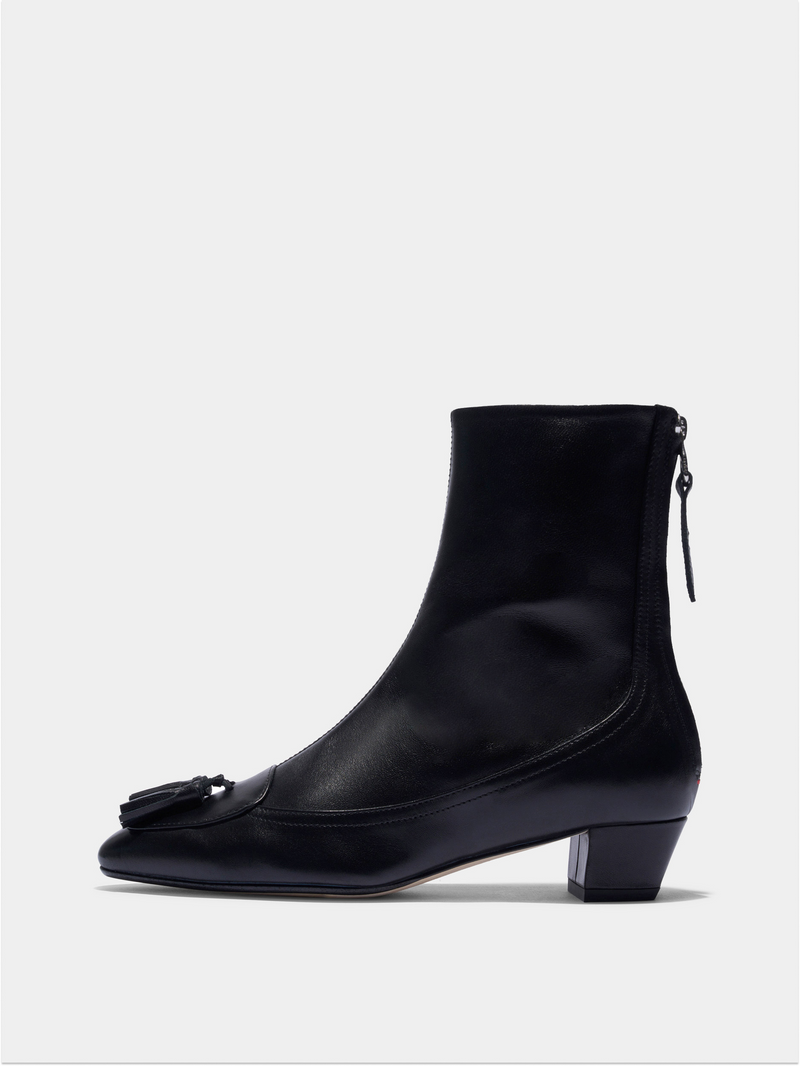 Betsy Tassel Ankle Boots