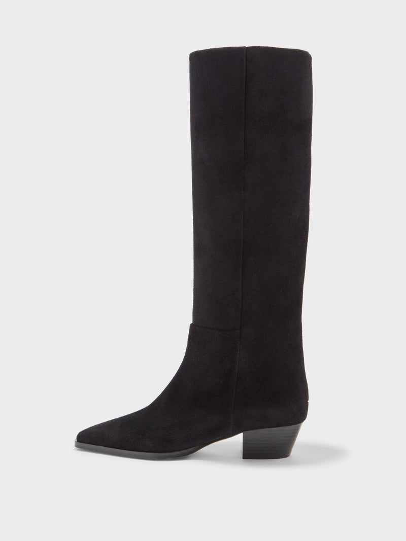 Medea Suede Knee-High Boots