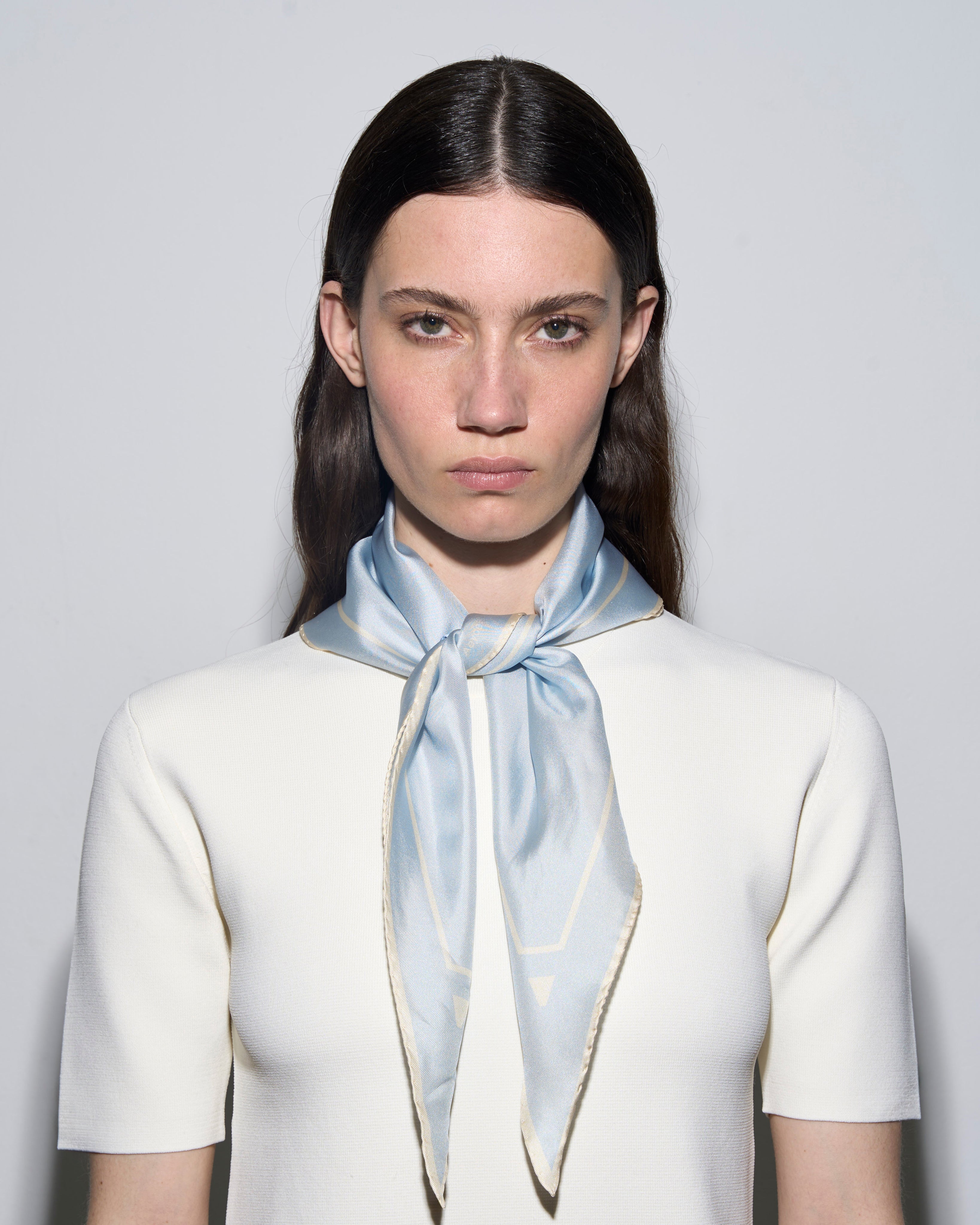 Aeyde | Soren Silk Scarf Scarves for Women | Glass Silk | Luxury Materials | Handmade in Italy