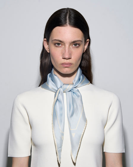 Aeyde | Soren Silk Scarf Scarves for Women | Glass Silk | Luxury Materials | Handmade in Italy