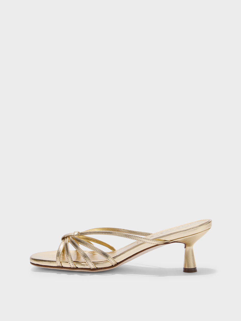 Abby Leather Mules