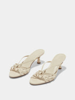 Abby Leather Mules - Image 2