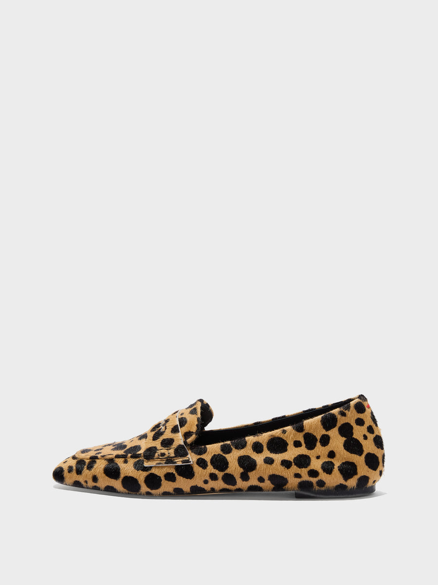 Alfie Leopard Loafers