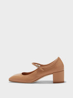 Aline Leather Mary-Jane Pumps - Image 1