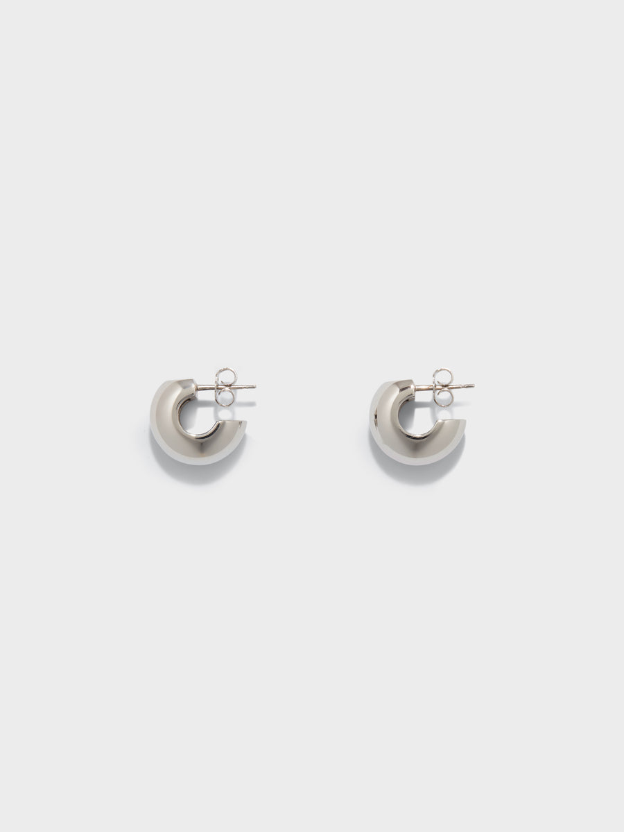 Alma Small Palladium-Plated Earrings