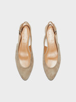 Amelia Suede Slingback Flats - Image 5