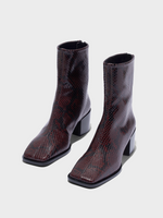 Amina Leather Ankle Boots - Image 3