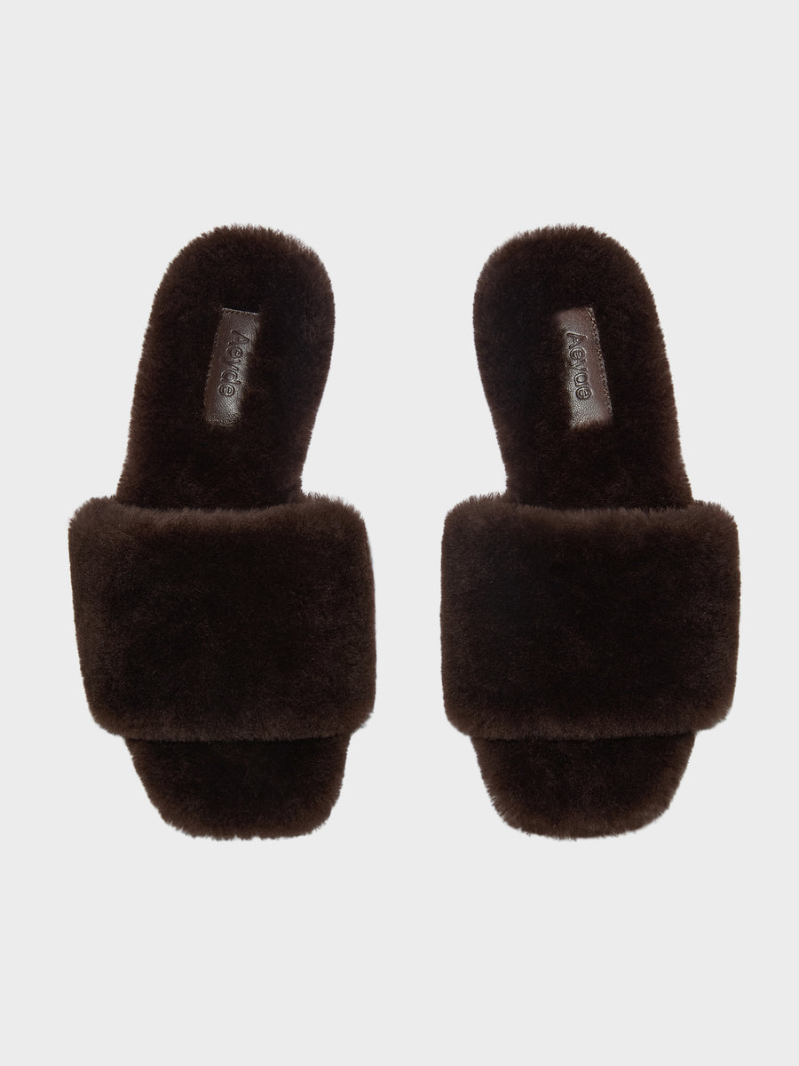 Anna Shearling Slippers