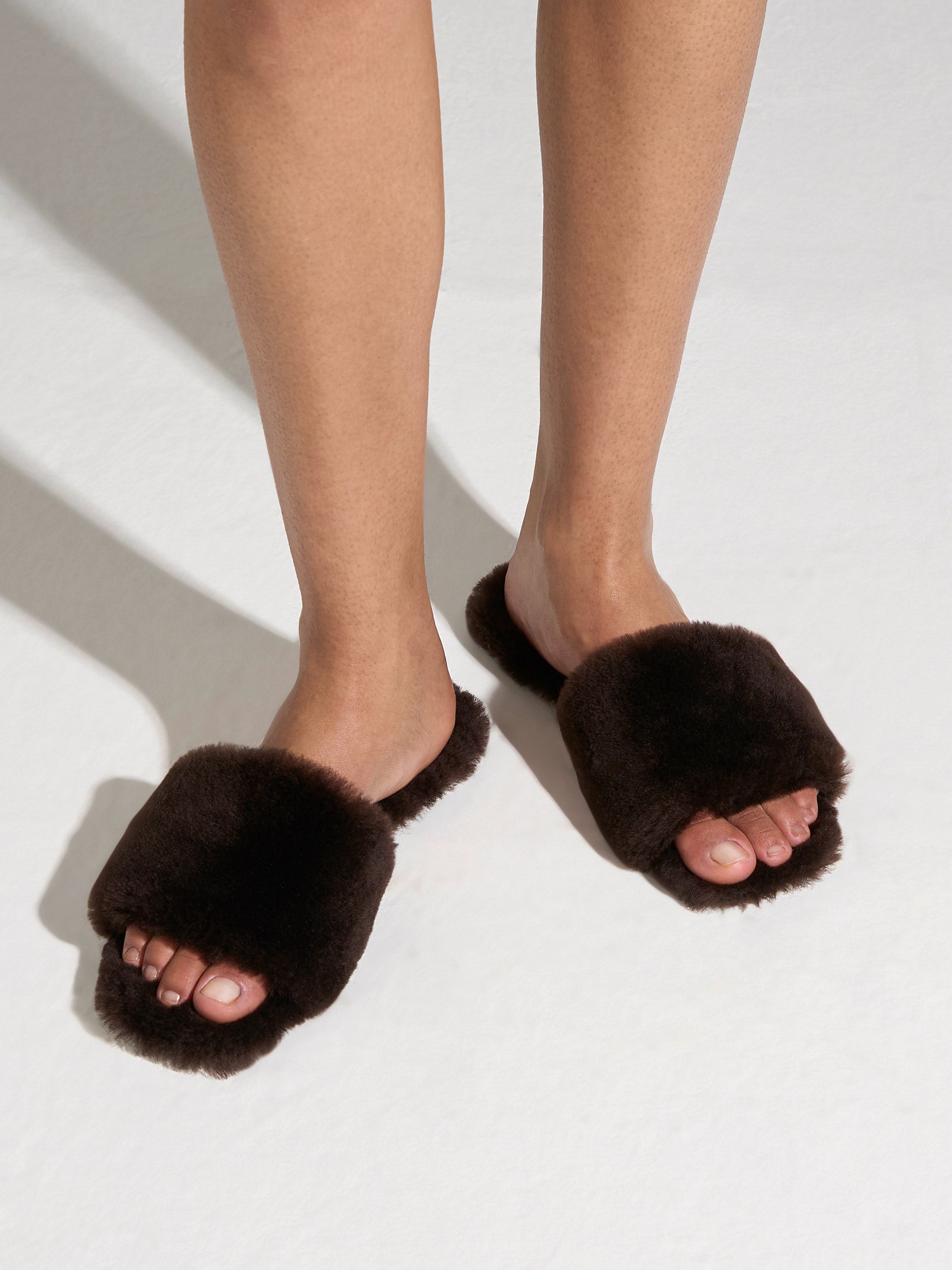 Anna Shearling Slippers - Image 2