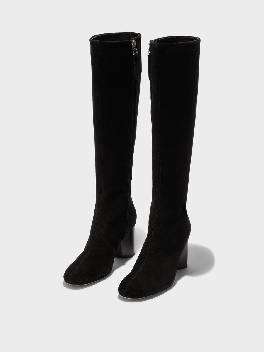 Ariana Suede Knee-High Boots