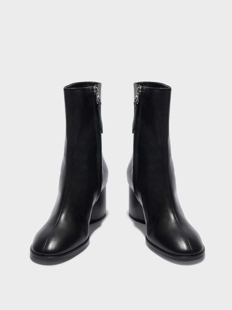 Ayla Leather Ankle Boots