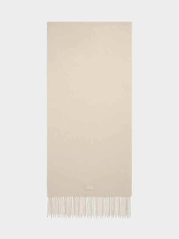 Aeyde | Bela Cashmere Scarves for Women | Sand Cashmere | Luxury Materials | Handmade in Italy