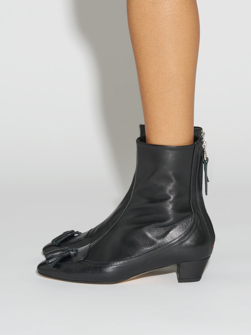 Betsy Tassel Ankle Boots