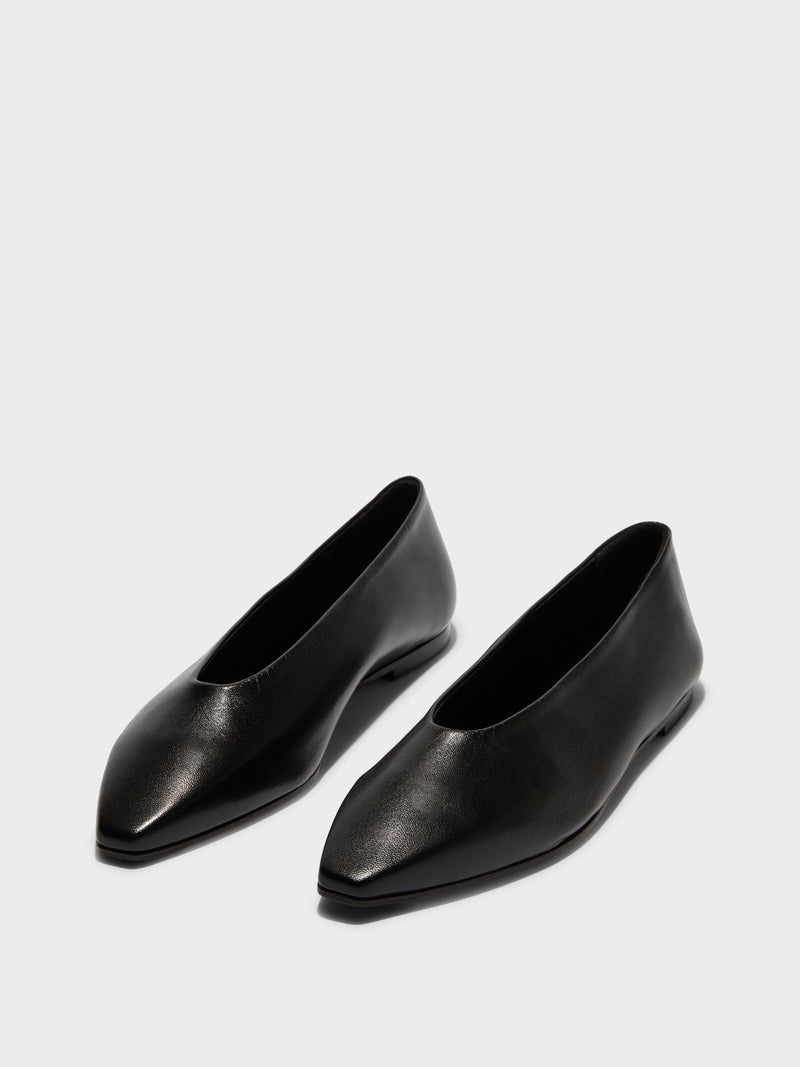 Betty Square-Toe Ballet Flats