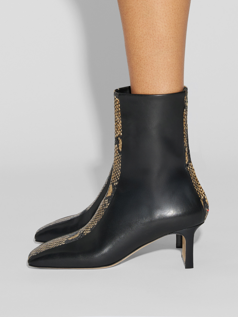Billie Square-Toe Ankle Boots