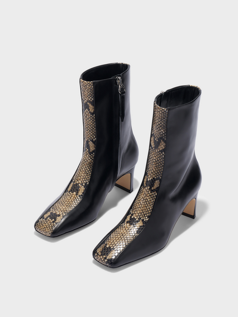 Billie Square-Toe Ankle Boots