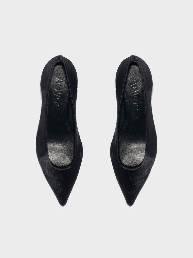 Cari Pony Hair Pumps