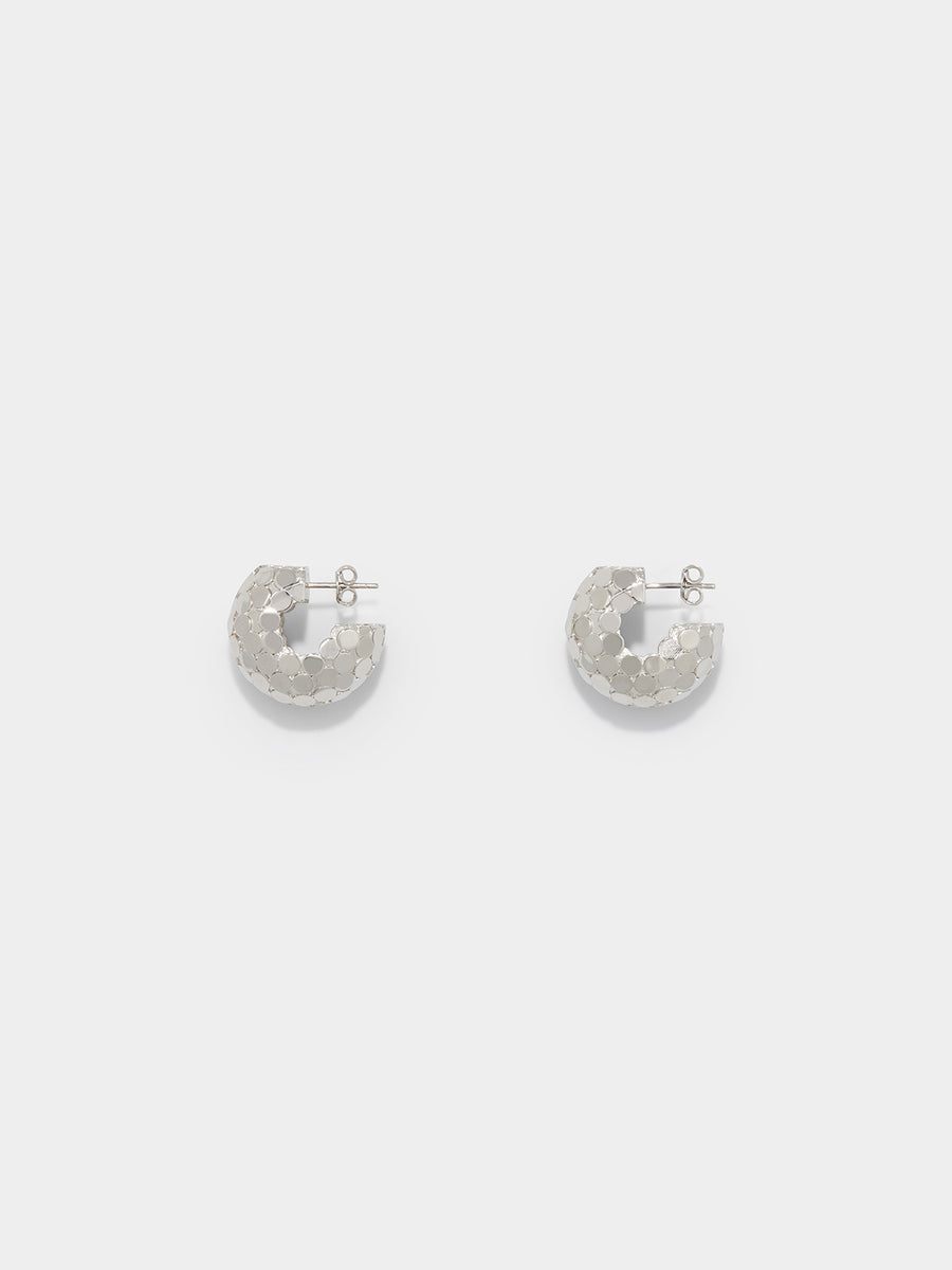 Carter Palladium-Plated Hoop Earrings