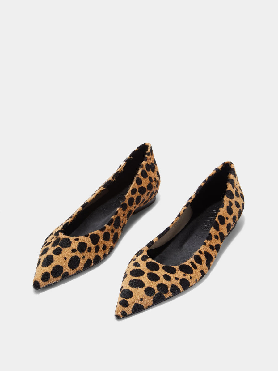 Cassy Leopard Ballet Flats