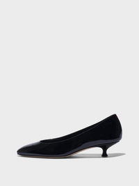 Corinne Patent Leather Pumps