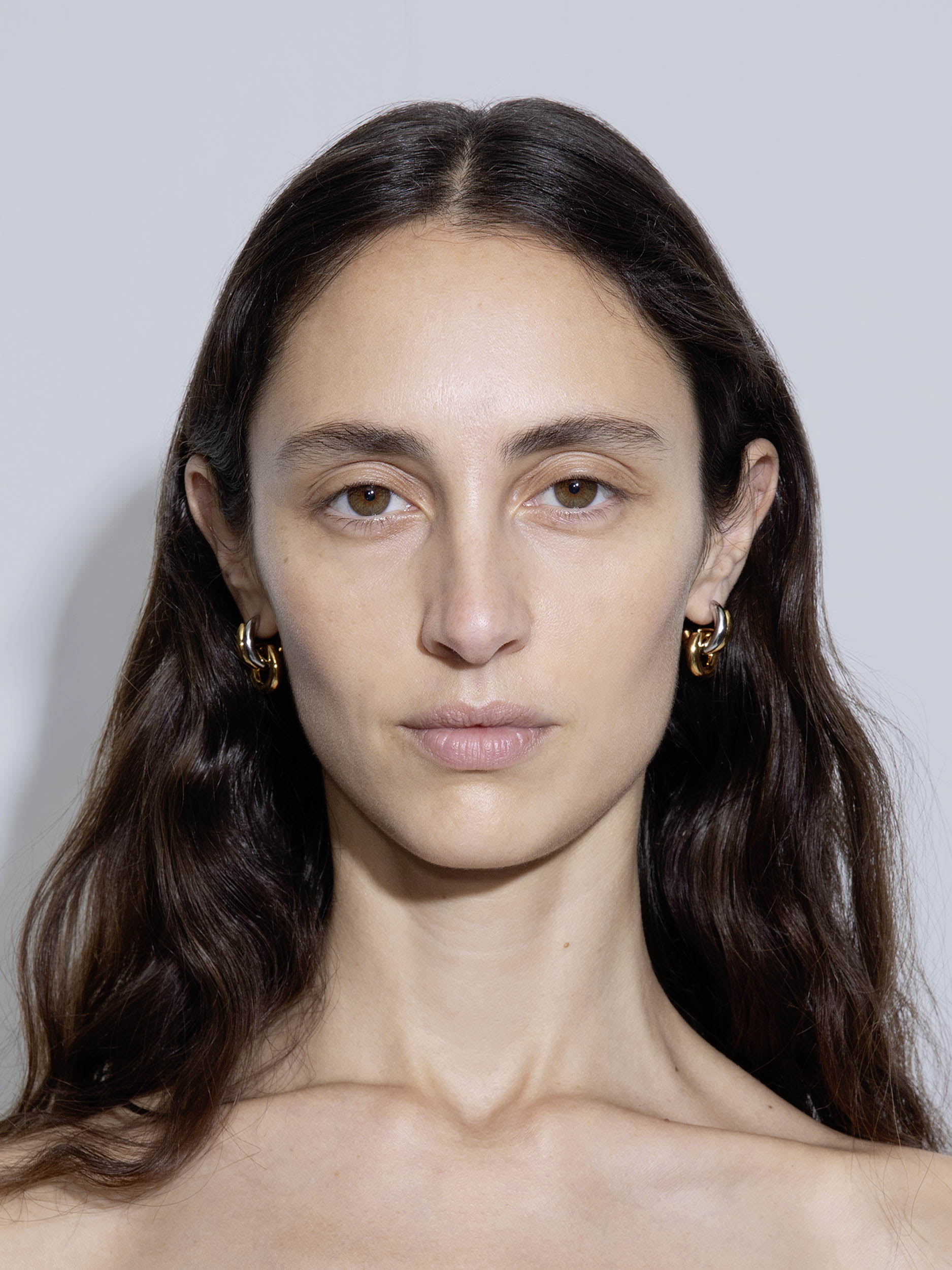 Aeyde | Cyrus Palladium-Plated Hoop Earrings