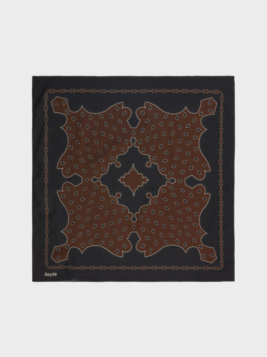 Dakota Printed Cotton Scarf