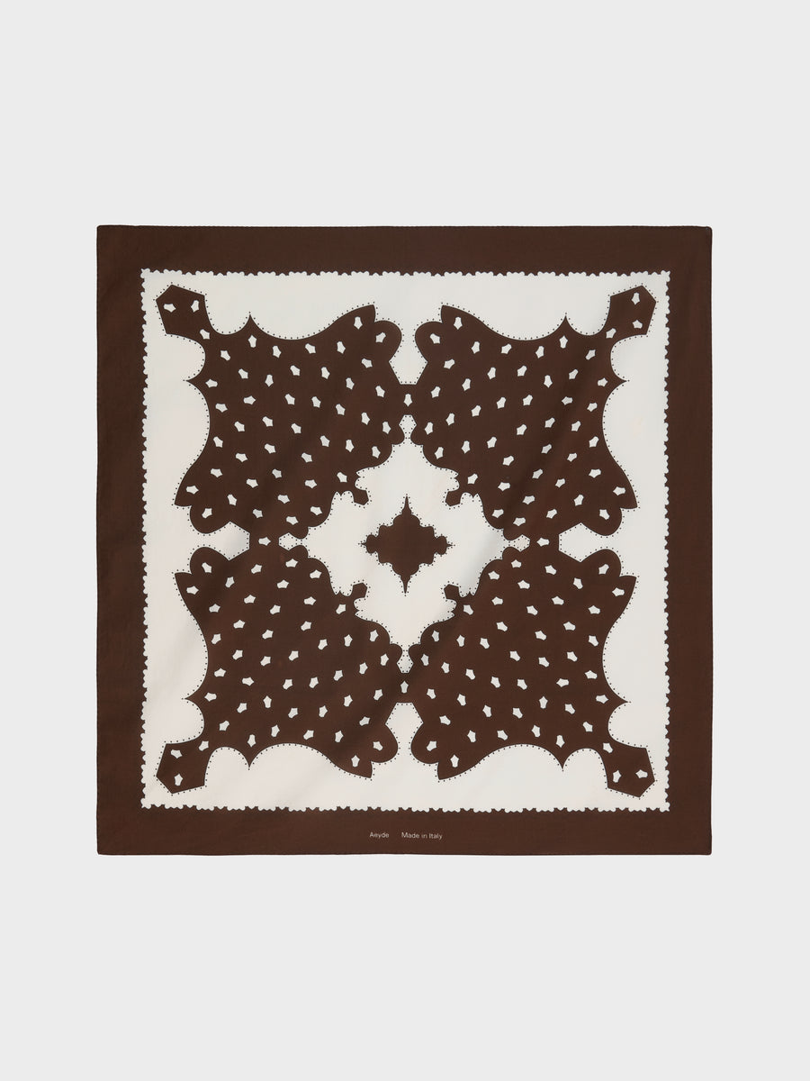 Dakota Printed Cotton Scarf