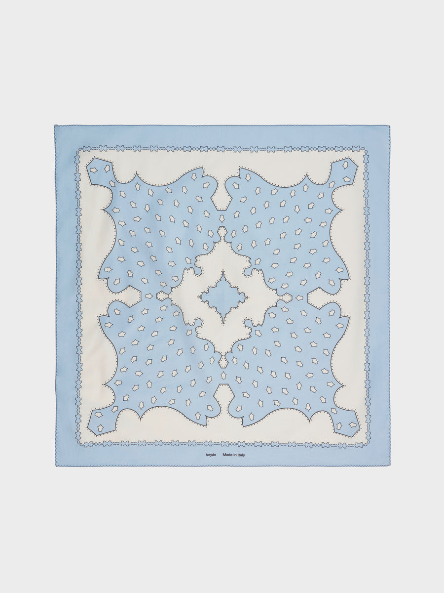 Dakota Printed Cotton Scarf