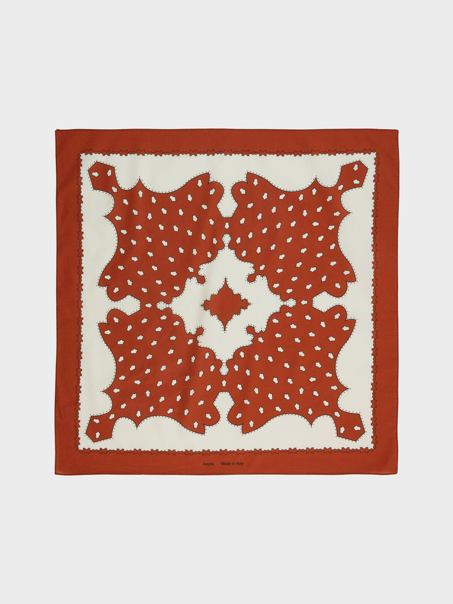 Dakota Printed Cotton Scarf