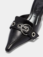 Danielle Eyelet Mules - Image 4