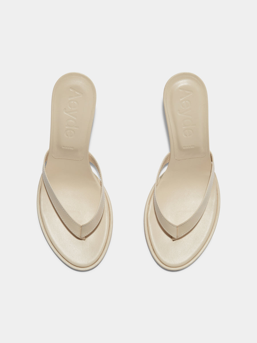 Daphne Leather Thong Sandals