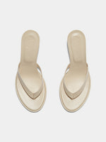 Daphne Leather Thong Sandals - Image 3