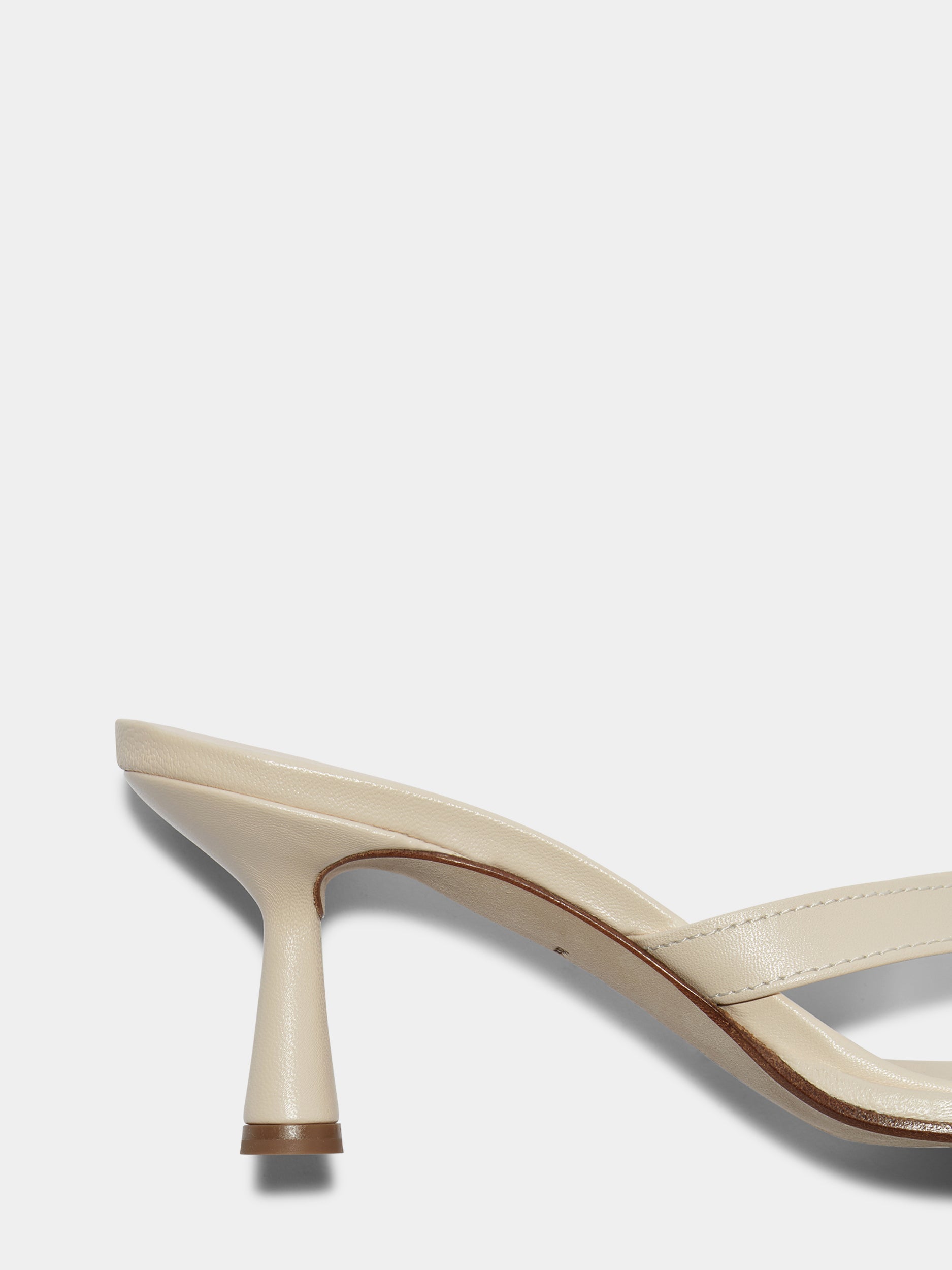 Daphne Leather Thong Sandals - Image 5