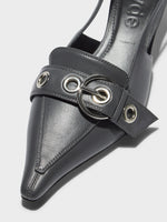 Davina Eyelet Slingback Pumps - Image 5