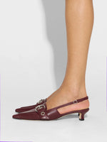 Davina Eyelet Slingback Pumps - Image 6