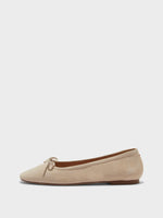 Delfina Suede Ballet Flats - Image 1