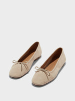 Delfina Suede Ballet Flats - Image 2