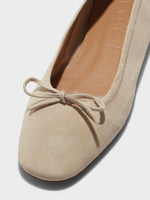 Delfina Suede Ballet Flats - Image 3