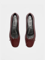 Delfina Leather Ballet Flats - Image 5