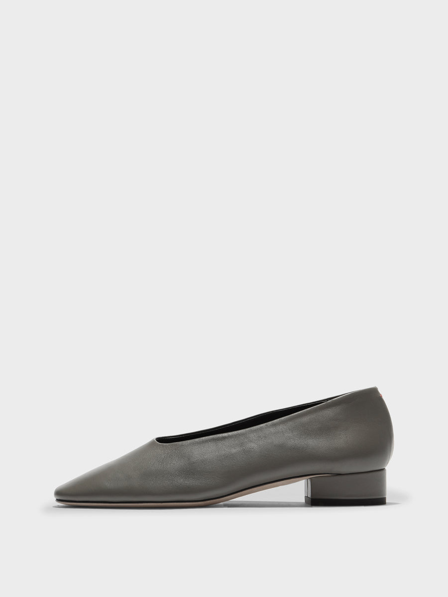 Delia Leather Ballet Flats