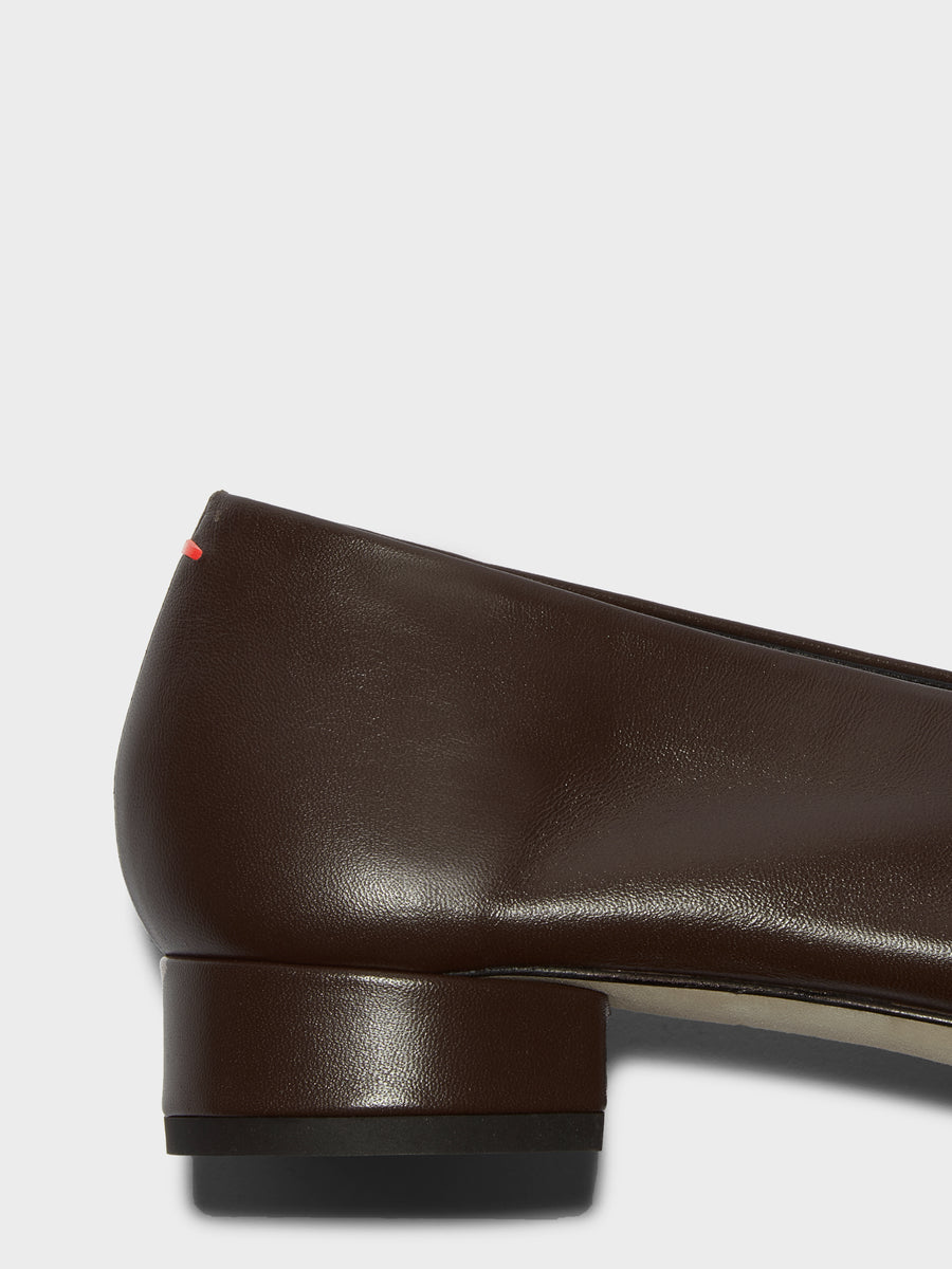 Delia Low-Heeled Ballet Pumps