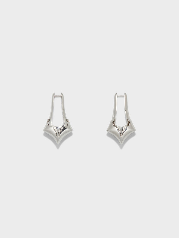 Aeyde | Delilah Palladium-Plated Earrings for Women | Luxury Materials | Handmade in Italy [x=50,y=50]
