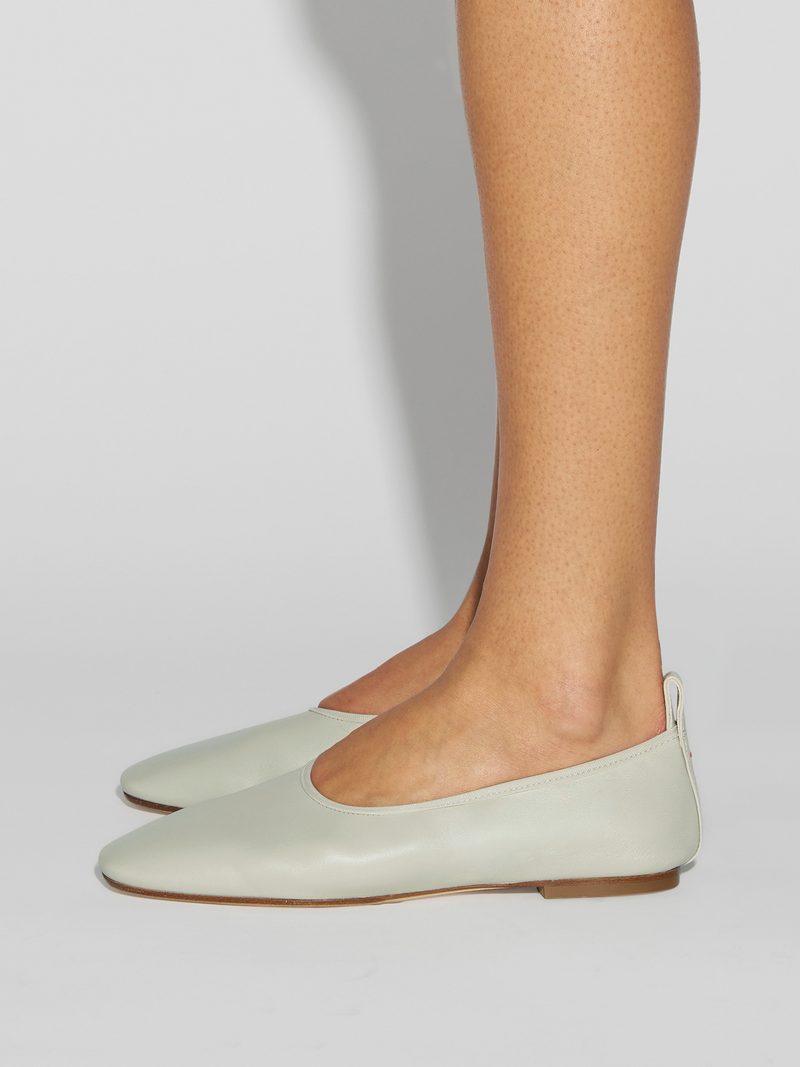 Dex Leather Flats