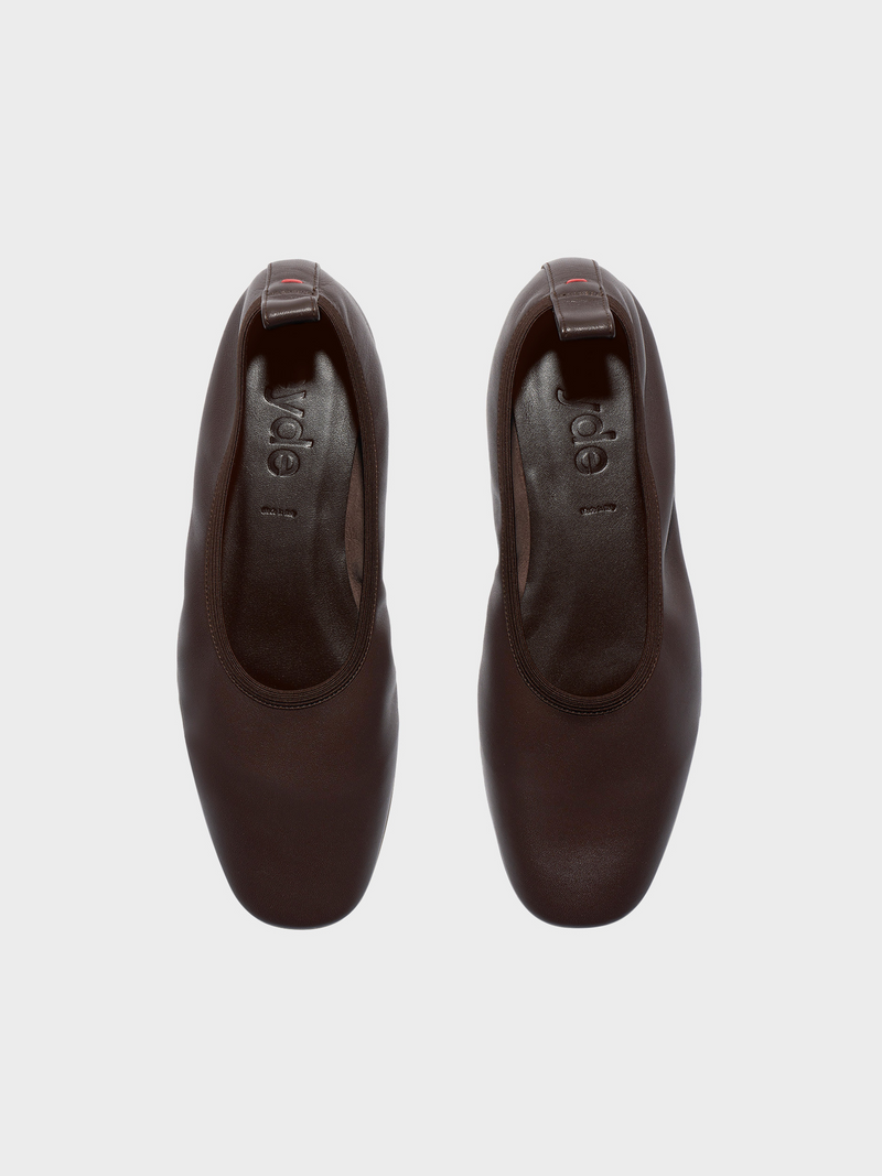 Dex Leather Flats
