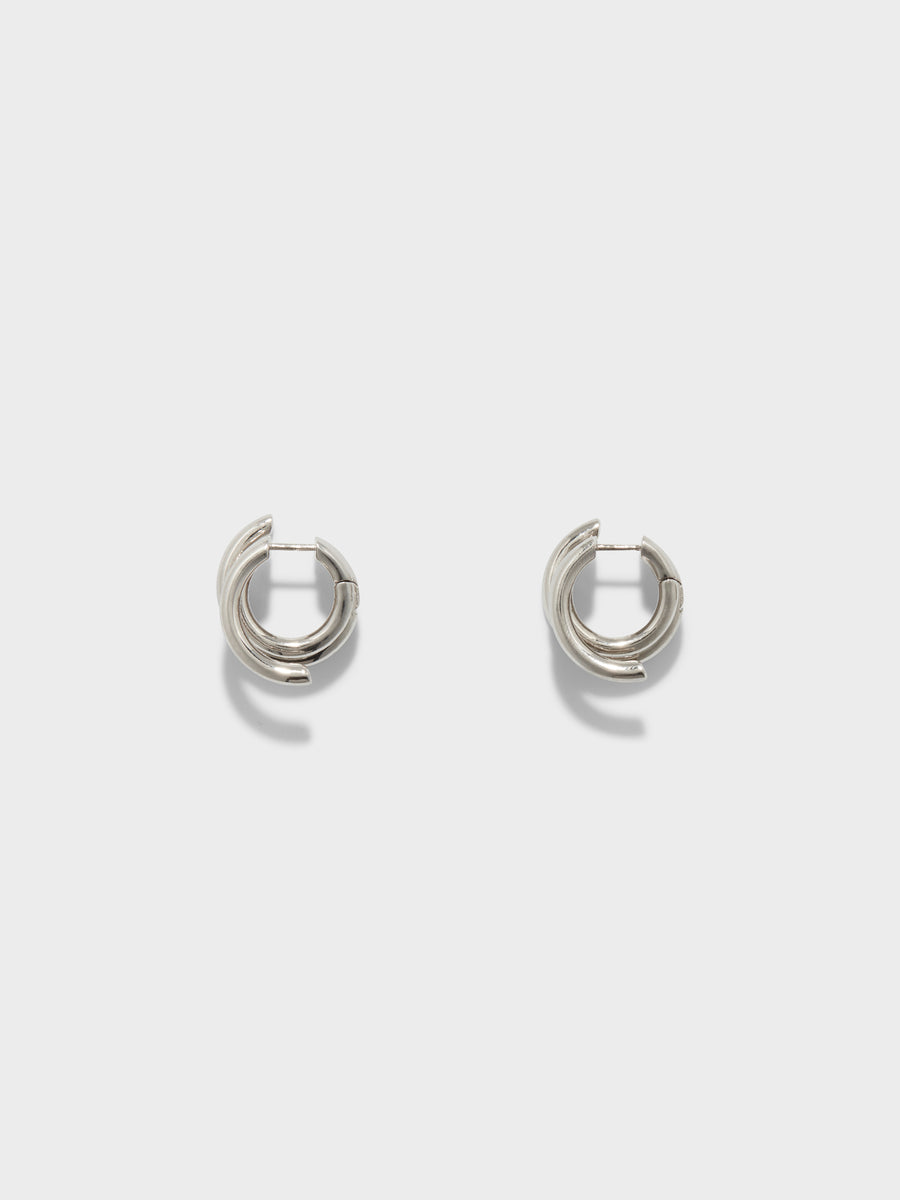 Dillon Palladium-Plated Hoop Earrings