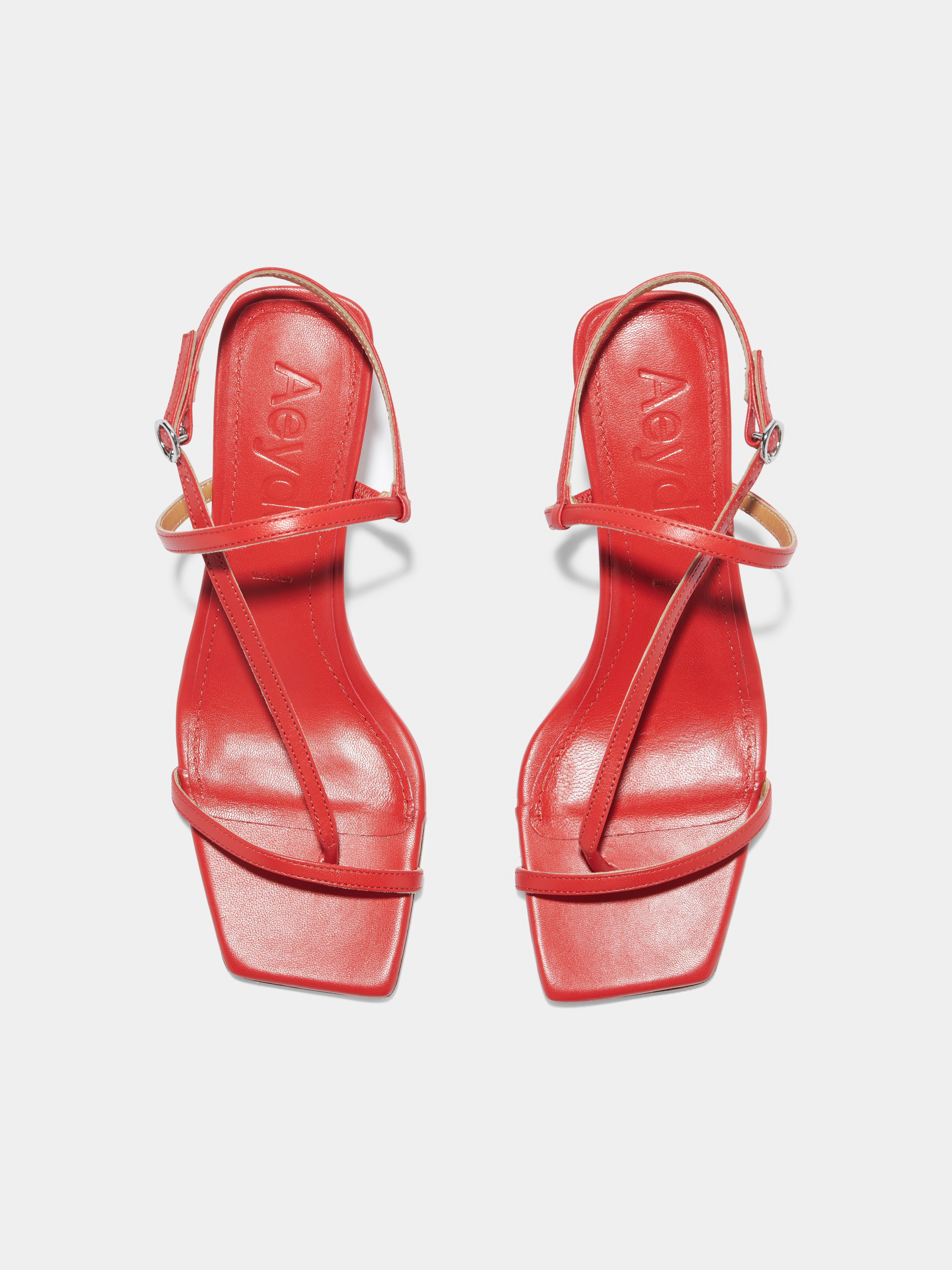Elise Leather Toe-Post Sandals - Image 5
