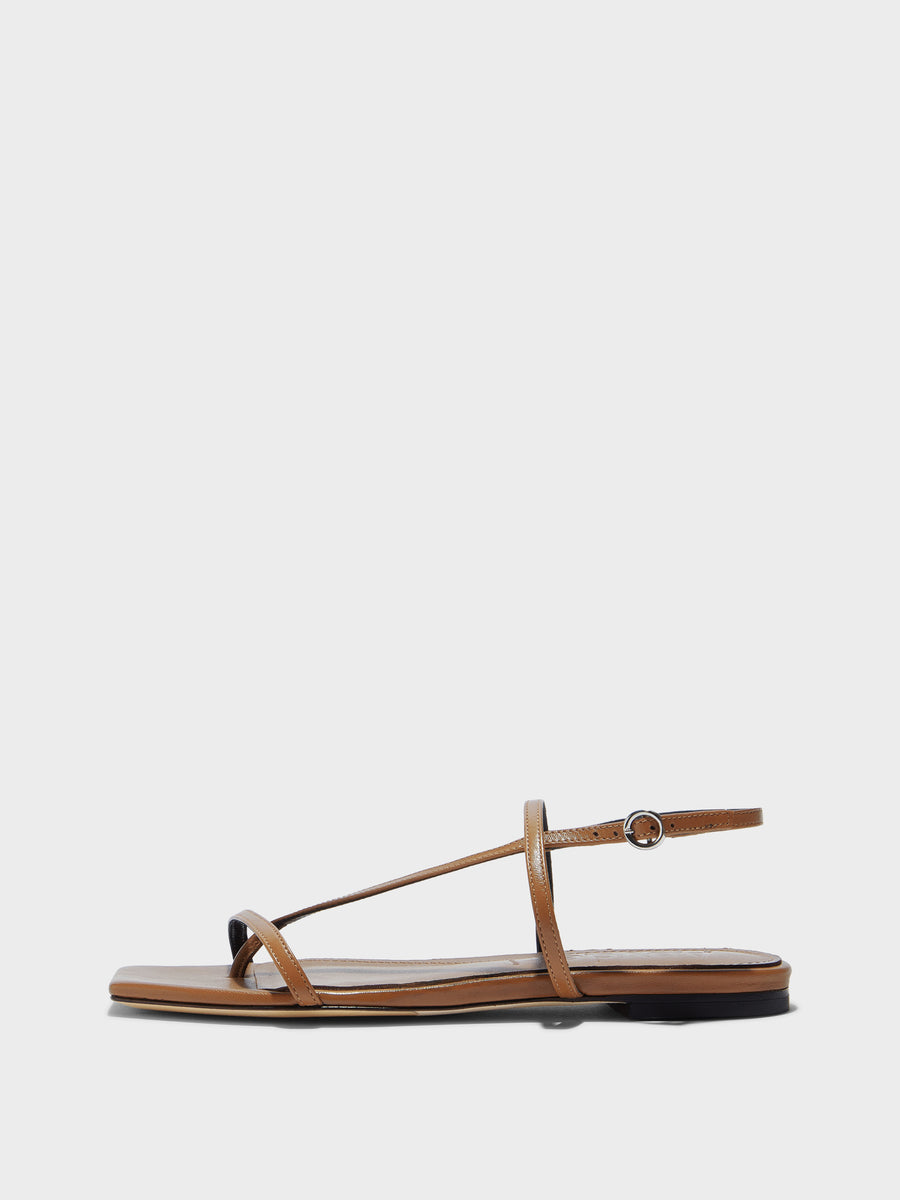 Ella Square-Toe Sandals