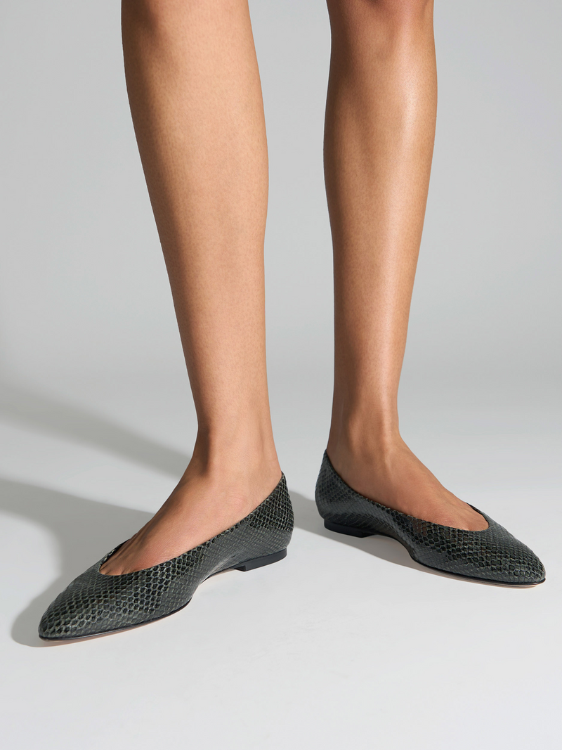 Ellie Almond-Toe Flats