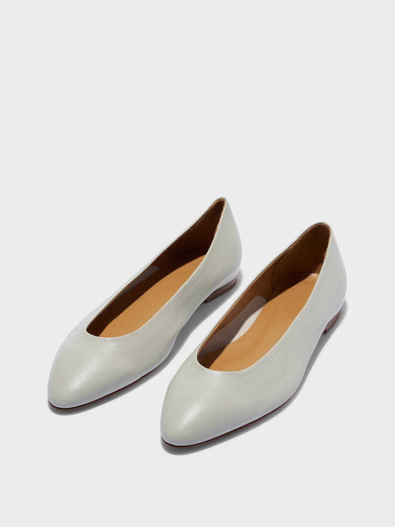 Ellie Almond-Toe Flats