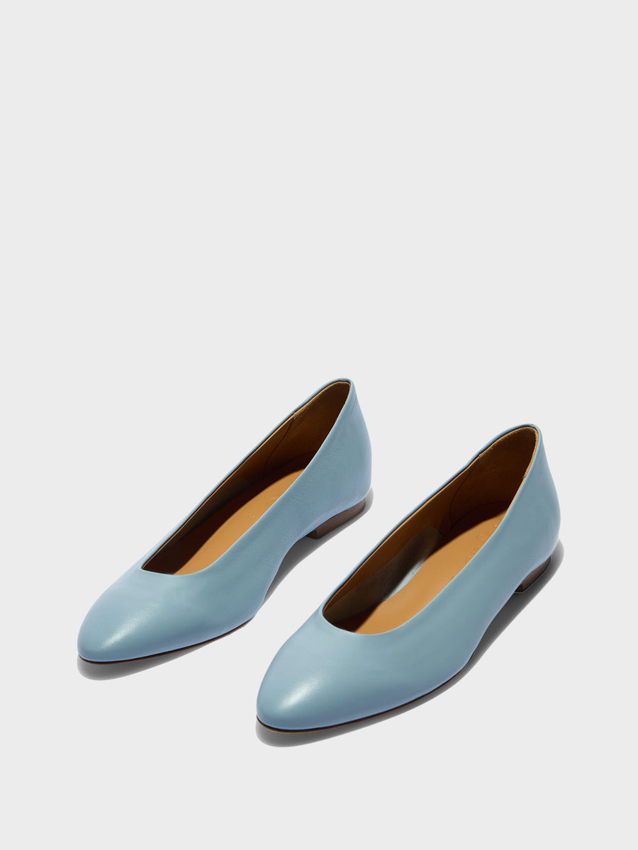 Aeyde | Ellie Leather Flats for Women | Glass Nappa |  | Flat Heel | Luxury Materials | Handmade in Italy